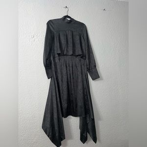 Long sleeve midi dress